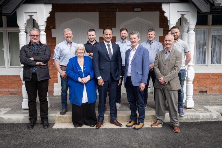 Taoiseach Leo Varadkar officially opens the Stanwix Village Project